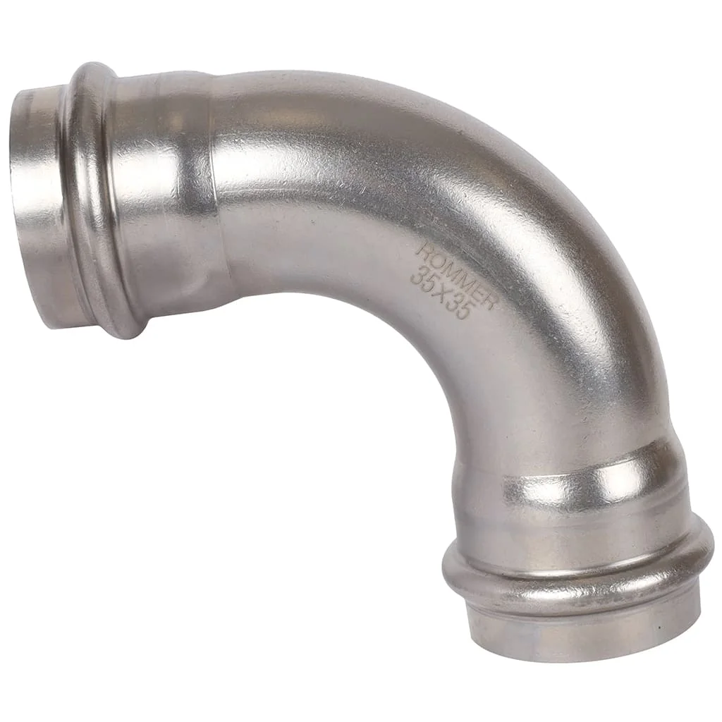 ROMMER RSS-0003-000035 ROMMER Угольник 90°-ВПр, 35, из нержавеющей стали прессовой ROMMER RSS-0003-000035 ROMMER Угольник 90°-ВПр, 35, из нержавеющей стали прессовой
