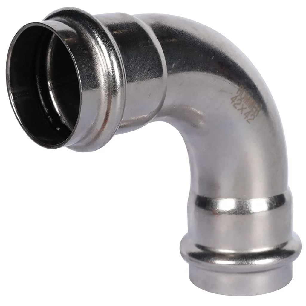 ROMMER RSS-0003-000042 ROMMER Угольник 90°-ВПр, 42, из нержавеющей стали прессовой ROMMER RSS-0003-000042 ROMMER Угольник 90°-ВПр, 42, из нержавеющей стали прессовой