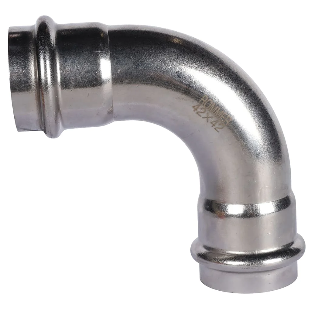 ROMMER RSS-0003-000042 ROMMER Угольник 90°-ВПр, 42, из нержавеющей стали прессовой ROMMER RSS-0003-000042 ROMMER Угольник 90°-ВПр, 42, из нержавеющей стали прессовой