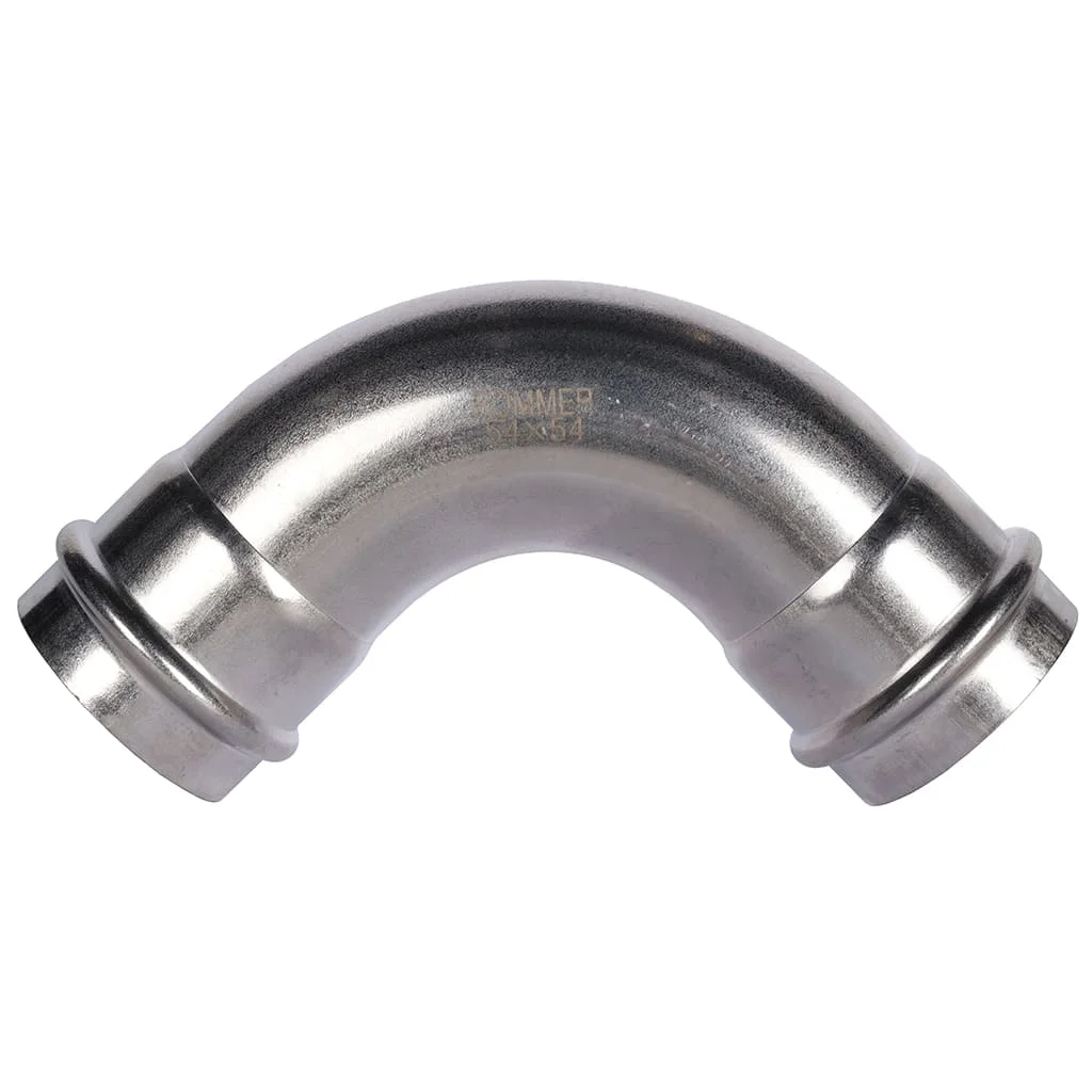 ROMMER RSS-0003-000054 ROMMER Угольник 90°-ВПр, 54, из нержавеющей стали прессовой ROMMER RSS-0003-000054 ROMMER Угольник 90°-ВПр, 54, из нержавеющей стали прессовой