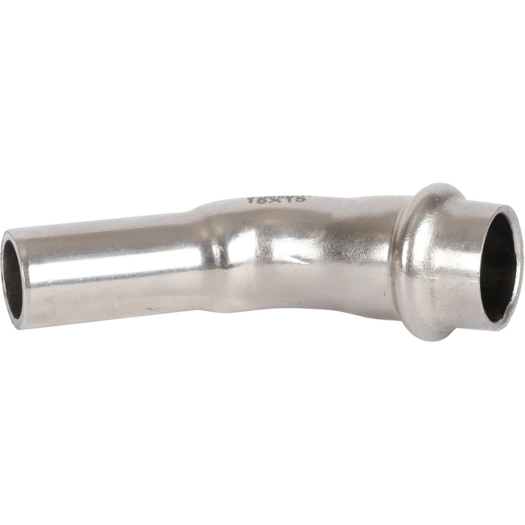 ROMMER RSS-0004-000015 ROMMER Угольник однораструбный 45°-НПр, 15, из нержавеющей стали прессовой ROMMER RSS-0004-000015 ROMMER Угольник однораструбный 45°-НПр, 15, из нержавеющей стали прессовой