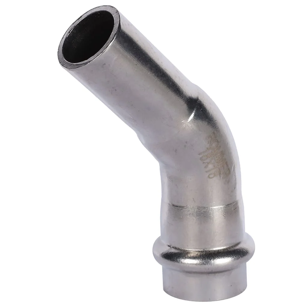ROMMER RSS-0004-000018 ROMMER Угольник однораструбный 45°-НПр, 18, из нержавеющей стали прессовой ROMMER RSS-0004-000018 ROMMER Угольник однораструбный 45°-НПр, 18, из нержавеющей стали прессовой