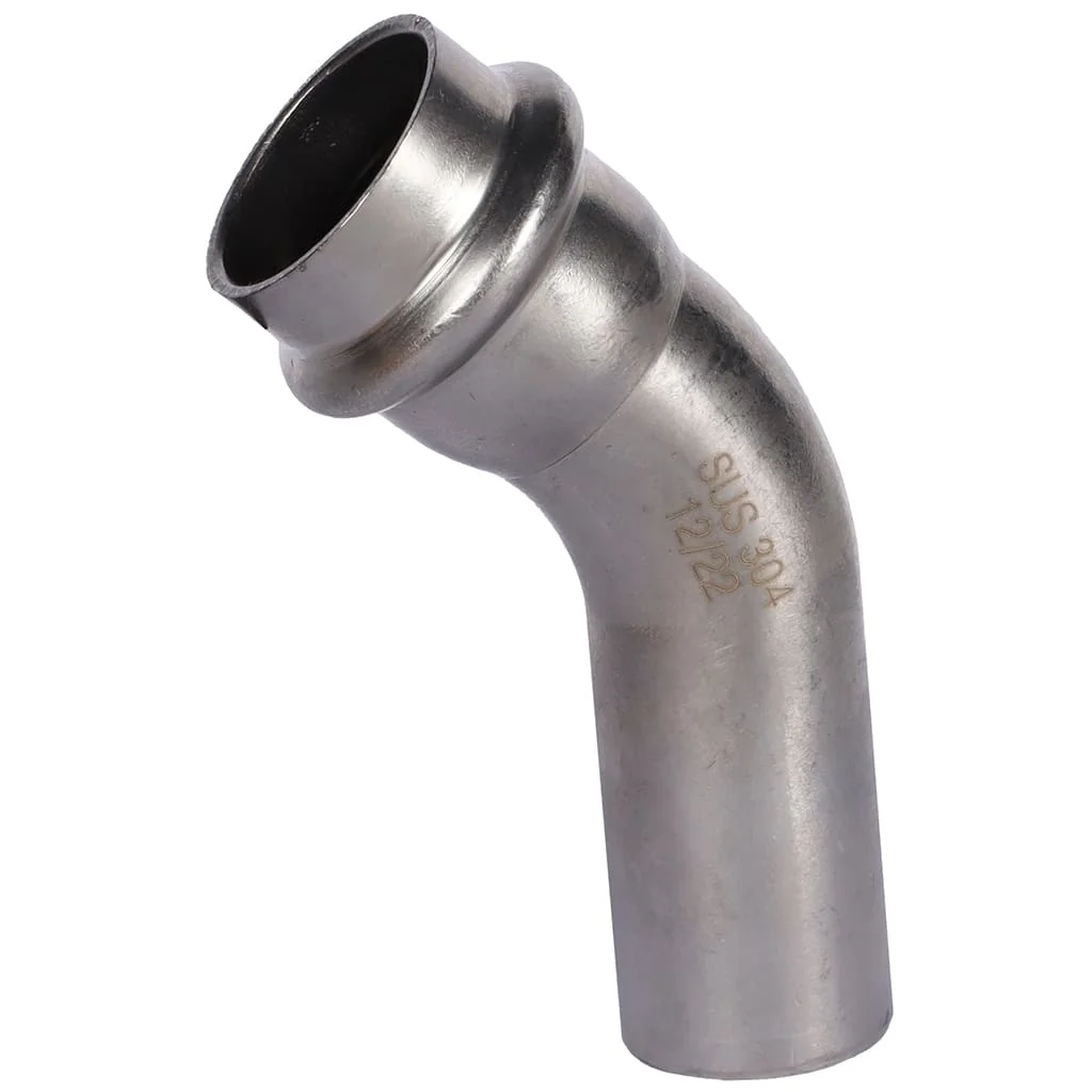 ROMMER RSS-0004-000022 ROMMER Угольник однораструбный 45°-НПр, 22, из нержавеющей стали прессовой ROMMER RSS-0004-000022 ROMMER Угольник однораструбный 45°-НПр, 22, из нержавеющей стали прессовой