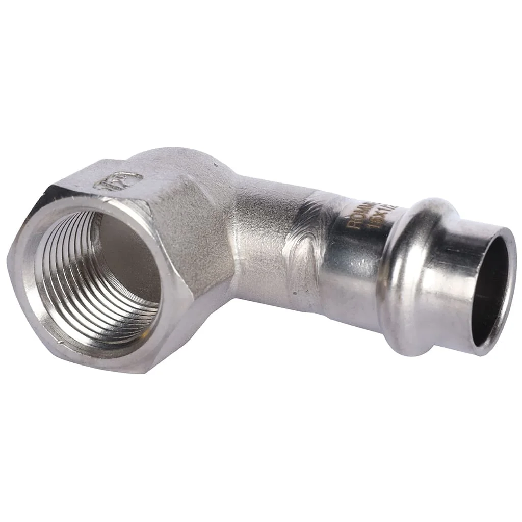 ROMMER RSS-0009-001512 ROMMER Угольник-переходник-ВР, 15х1/2, из нержавеющей стали прессовой ROMMER RSS-0009-001512 ROMMER Угольник-переходник-ВР, 15х1/2, из нержавеющей стали прессовой
