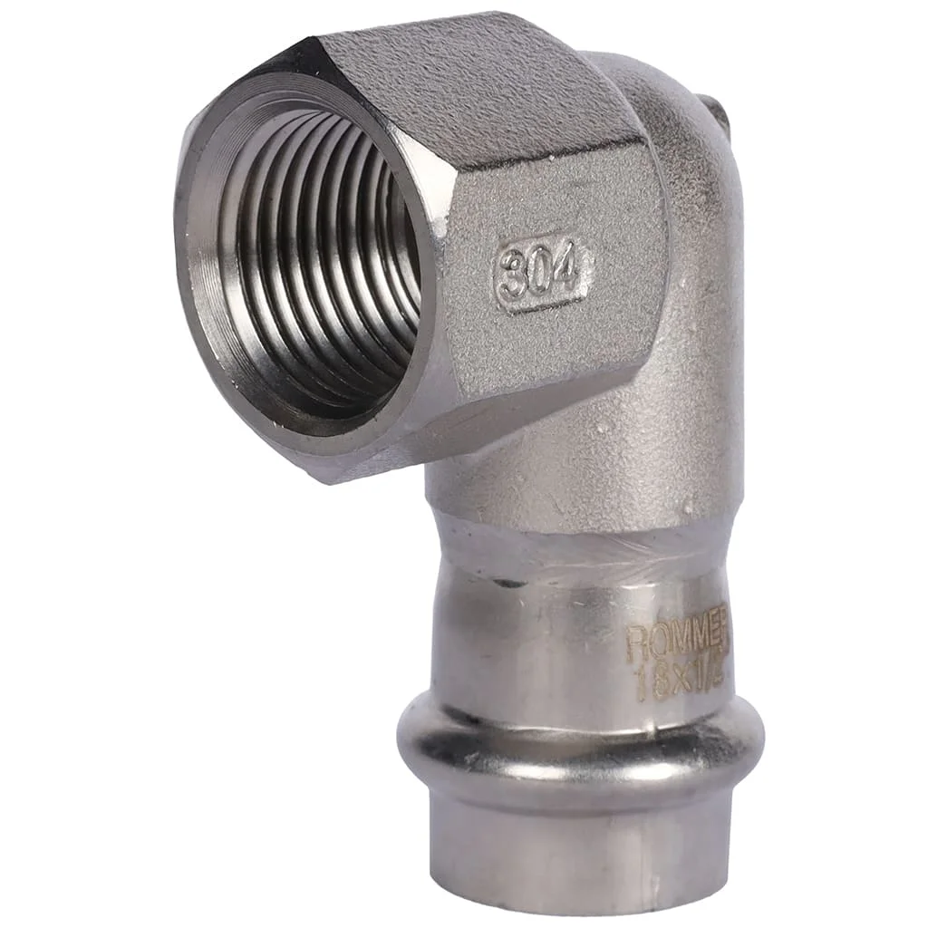 ROMMER RSS-0009-001812 ROMMER Угольник-переходник-ВР, 18х1/2, из нержавеющей стали прессовой ROMMER RSS-0009-001812 ROMMER Угольник-переходник-ВР, 18х1/2, из нержавеющей стали прессовой
