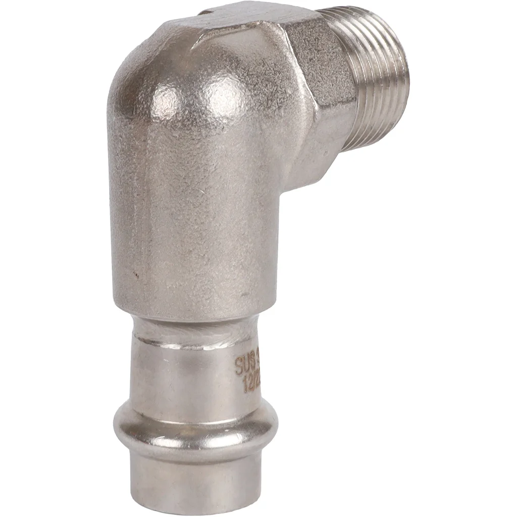 ROMMER RSS-0010-001512 ROMMER Угольник-переходник-НР, 15х1/2, из нержавеющей стали прессовой ROMMER RSS-0010-001512 ROMMER Угольник-переходник-НР, 15х1/2, из нержавеющей стали прессовой
