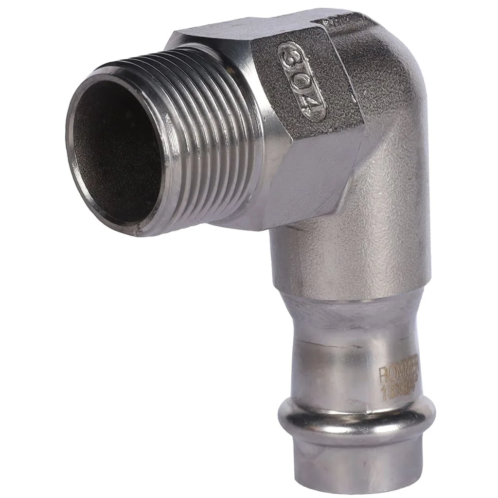 ROMMER RSS-0010-001834 ROMMER Угольник-переходник-НР, 18х3/4, из нержавеющей стали прессовой ROMMER RSS-0010-001834 ROMMER Угольник-переходник-НР, 18х3/4, из нержавеющей стали прессовой