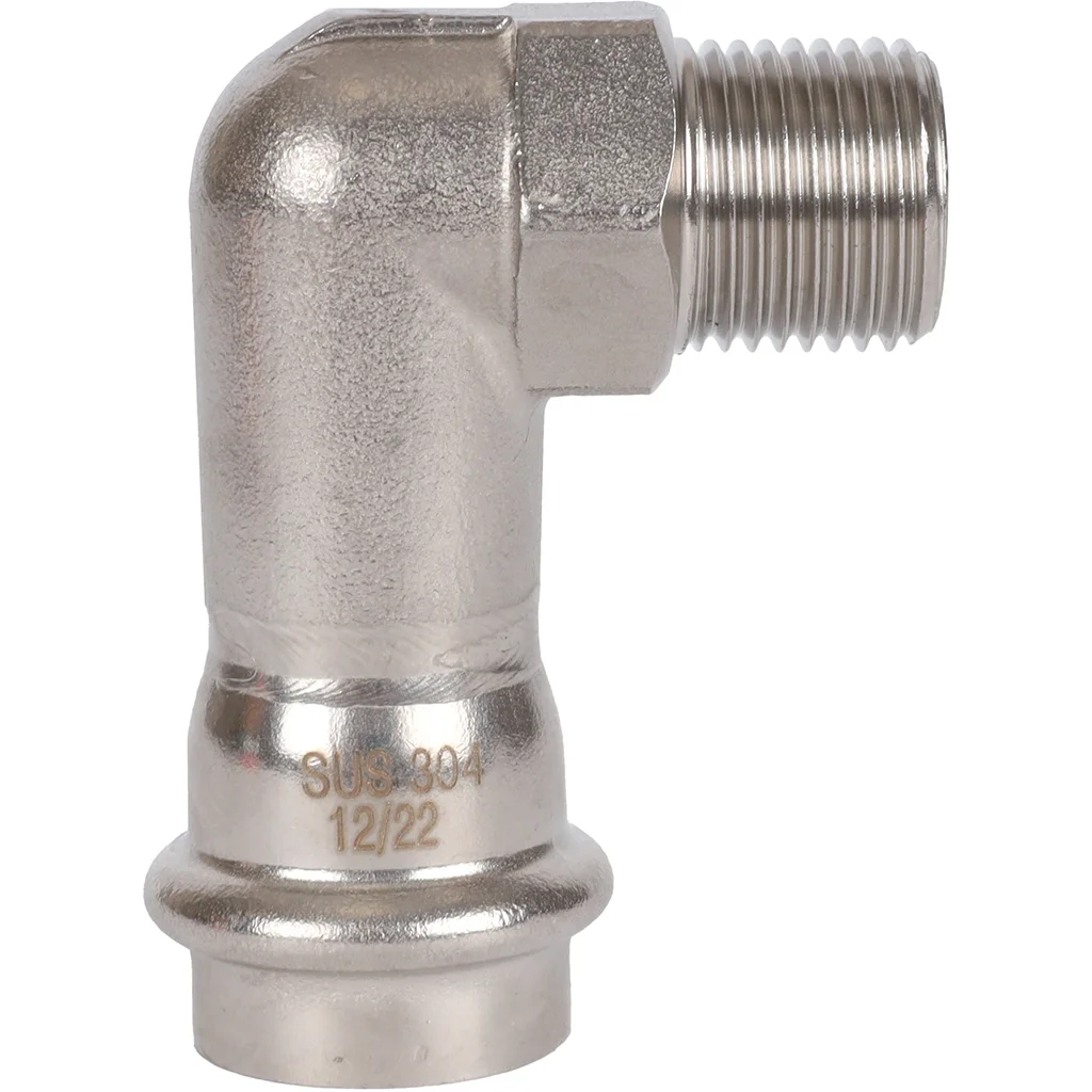 ROMMER RSS-0010-002212 ROMMER Угольник-переходник-НР, 22х1/2, из нержавеющей стали прессовой ROMMER RSS-0010-002212 ROMMER Угольник-переходник-НР, 22х1/2, из нержавеющей стали прессовой