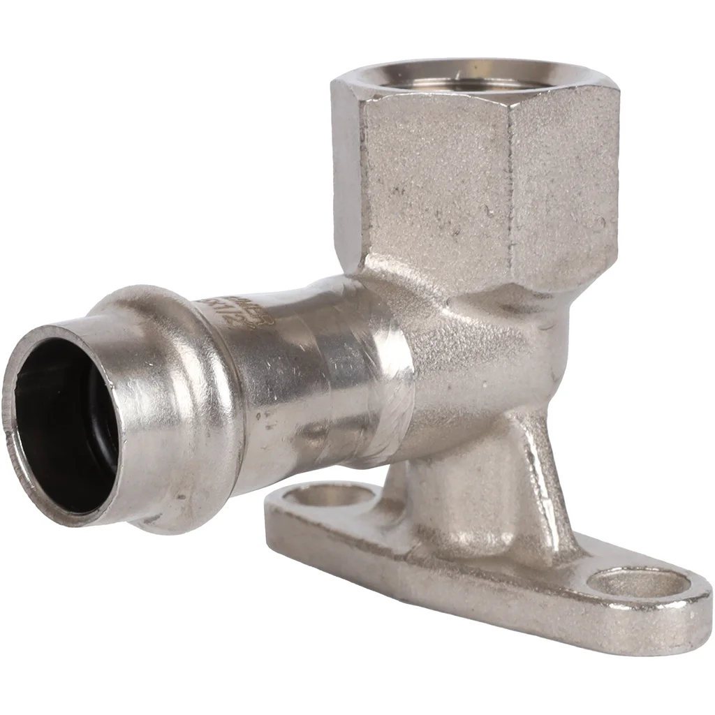 ROMMER RSS-0011-001512 ROMMER Угольник настенный с креплением-ВР, 15х1/2, из нержавеющей стали прессовой ROMMER RSS-0011-001512 ROMMER Угольник настенный с креплением-ВР, 15х1/2, из нержавеющей стали прессовой