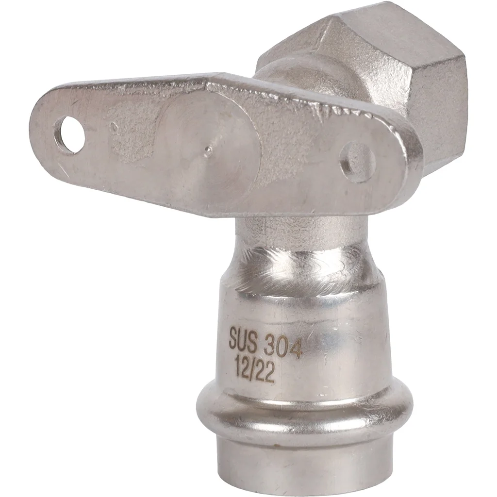 ROMMER RSS-0011-002212 ROMMER Угольник настенный с креплением-ВР, 22х1/2, из нержавеющей стали прессовой ROMMER RSS-0011-002212 ROMMER Угольник настенный с креплением-ВР, 22х1/2, из нержавеющей стали прессовой