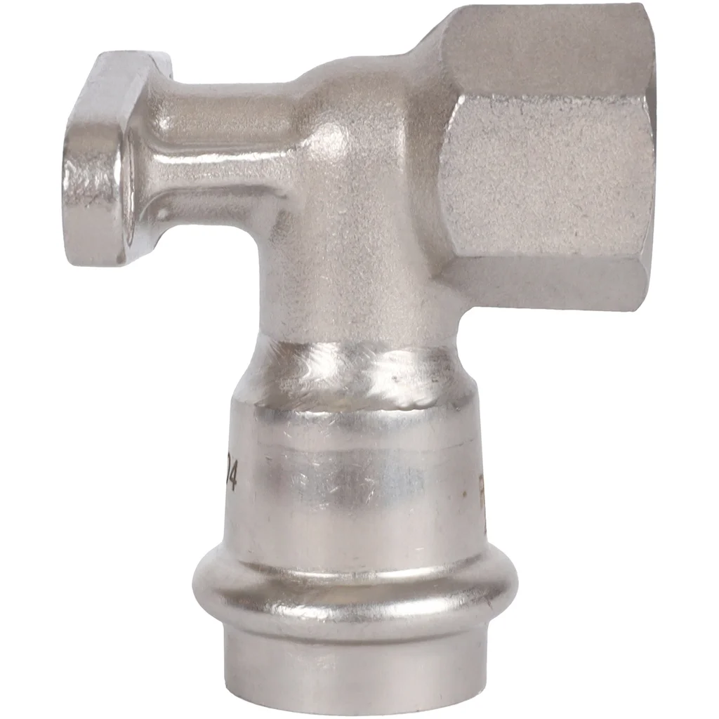 ROMMER RSS-0011-002212 ROMMER Угольник настенный с креплением-ВР, 22х1/2, из нержавеющей стали прессовой ROMMER RSS-0011-002212 ROMMER Угольник настенный с креплением-ВР, 22х1/2, из нержавеющей стали прессовой
