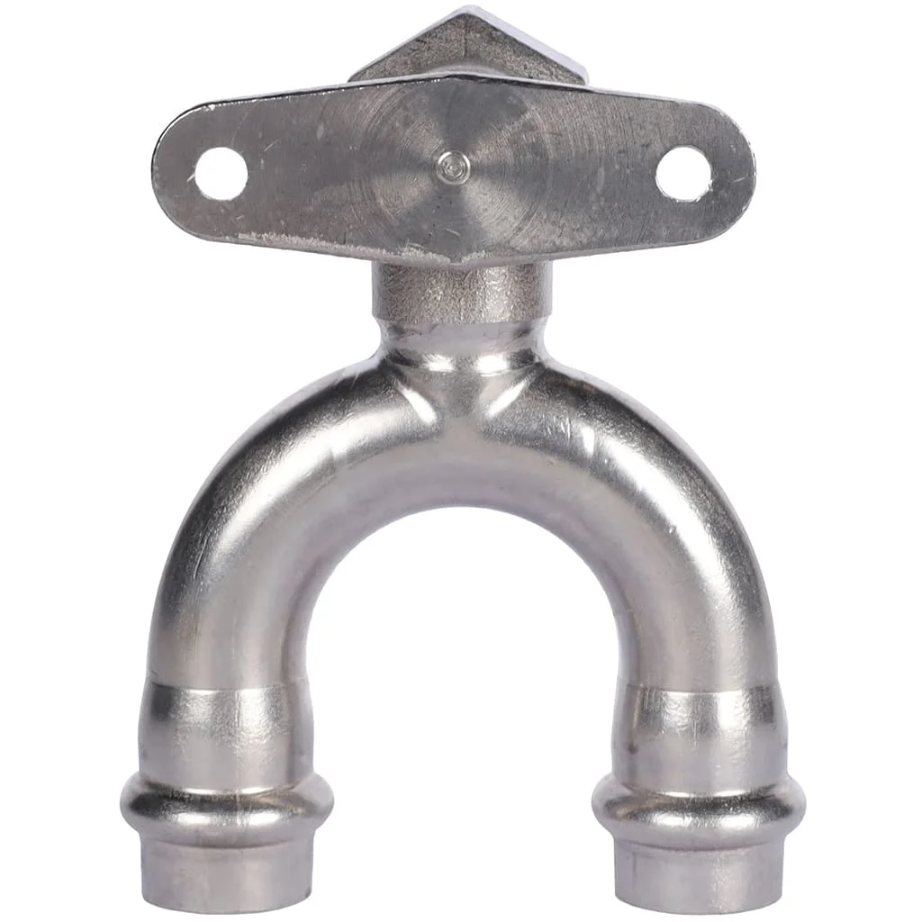 ROMMER RSS-0012-001512 ROMMER Угольник проходной настенный с креплением-ВР, 15х1/2, из нержавеющей стали прессовой ROMMER RSS-0012-001512 ROMMER Угольник проходной настенный с креплением-ВР, 15х1/2, из нержавеющей стали прессовой