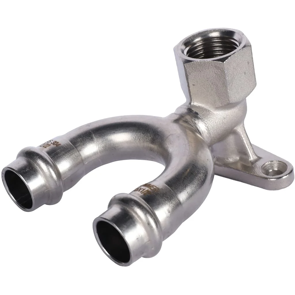 ROMMER RSS-0012-001512 ROMMER Угольник проходной настенный с креплением-ВР, 15х1/2, из нержавеющей стали прессовой ROMMER RSS-0012-001512 ROMMER Угольник проходной настенный с креплением-ВР, 15х1/2, из нержавеющей стали прессовой