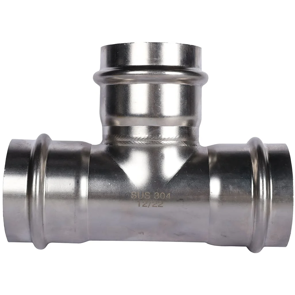 ROMMER RSS-0013-000054 ROMMER Тройник равнопроходной, 54, из нержавеющей стали прессовой ROMMER RSS-0013-000054 ROMMER Тройник равнопроходной, 54, из нержавеющей стали прессовой
