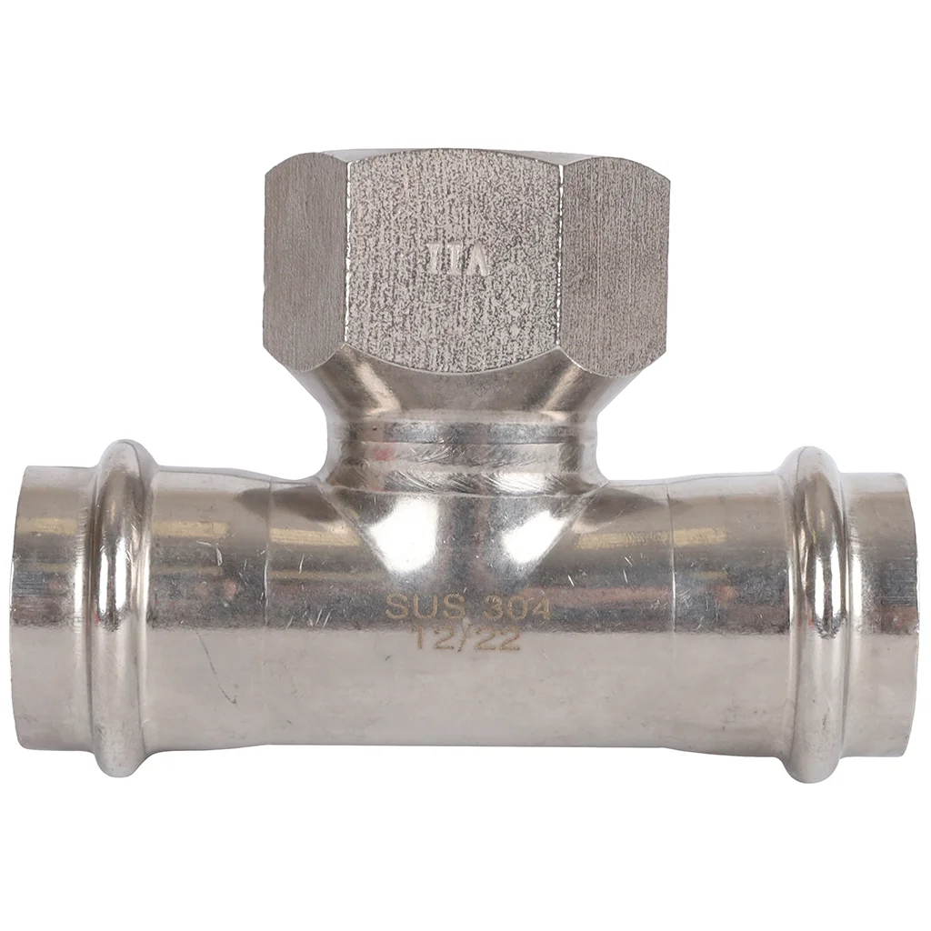 ROMMER RSS-0015-000281 ROMMER Тройник-переходник-ВР, 28х1, из нержавеющей стали прессовой ROMMER RSS-0015-000281 ROMMER Тройник-переходник-ВР, 28х1, из нержавеющей стали прессовой