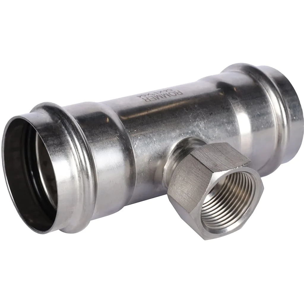 ROMMER RSS-0015-000541 ROMMER Тройник-переходник-ВР, 54х1, из нержавеющей стали прессовой ROMMER RSS-0015-000541 ROMMER Тройник-переходник-ВР, 54х1, из нержавеющей стали прессовой