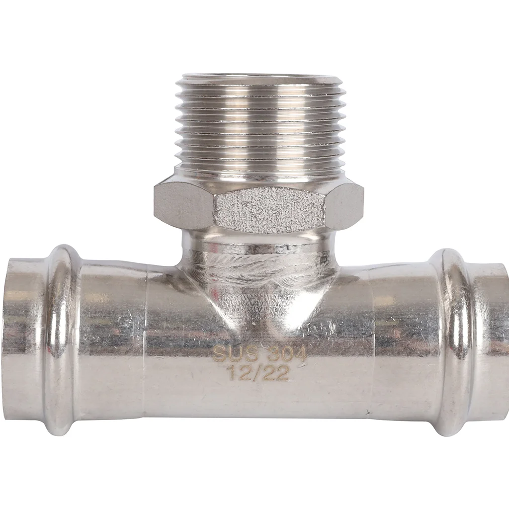 ROMMER RSS-0016-000281 ROMMER Тройник-переходник-НР, 28х1, из нержавеющей стали прессовой ROMMER RSS-0016-000281 ROMMER Тройник-переходник-НР, 28х1, из нержавеющей стали прессовой