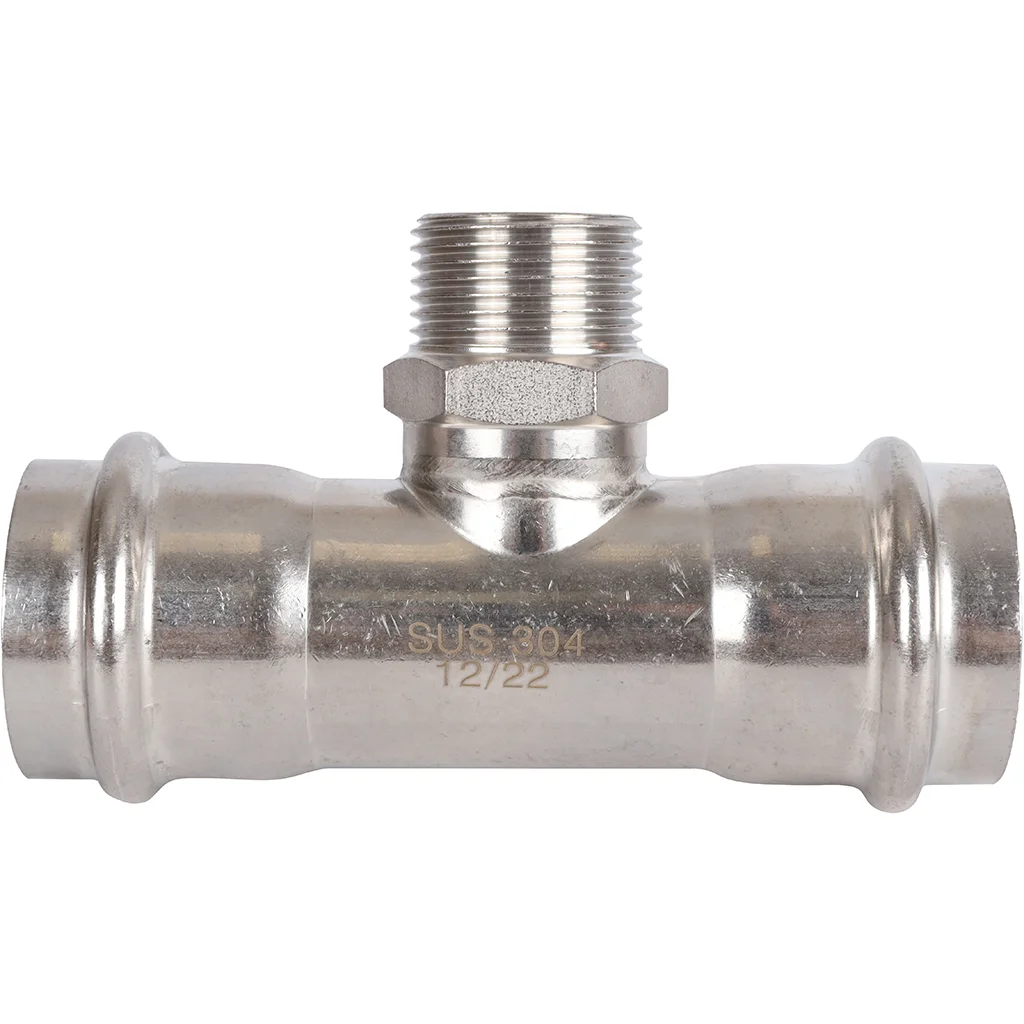ROMMER RSS-0016-000421 ROMMER Тройник-переходник-НР, 42х1, из нержавеющей стали прессовой ROMMER RSS-0016-000421 ROMMER Тройник-переходник-НР, 42х1, из нержавеющей стали прессовой
