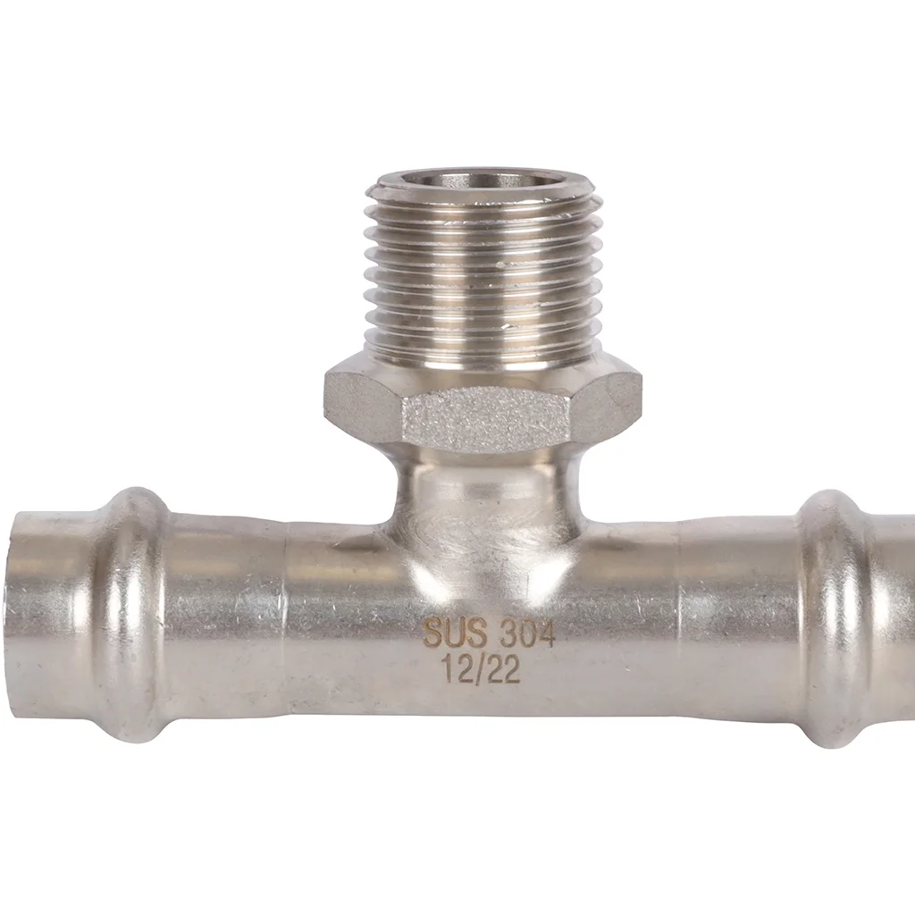 ROMMER RSS-0016-001512 ROMMER Тройник-переходник-НР, 15х1/2, из нержавеющей стали прессовой ROMMER RSS-0016-001512 ROMMER Тройник-переходник-НР, 15х1/2, из нержавеющей стали прессовой