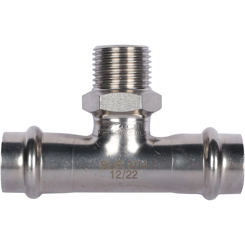 ROMMER RSS-0016-001812 ROMMER Тройник-переходник-НР, 18х1/2, из нержавеющей стали прессовой ROMMER RSS-0016-001812 ROMMER Тройник-переходник-НР, 18х1/2, из нержавеющей стали прессовой