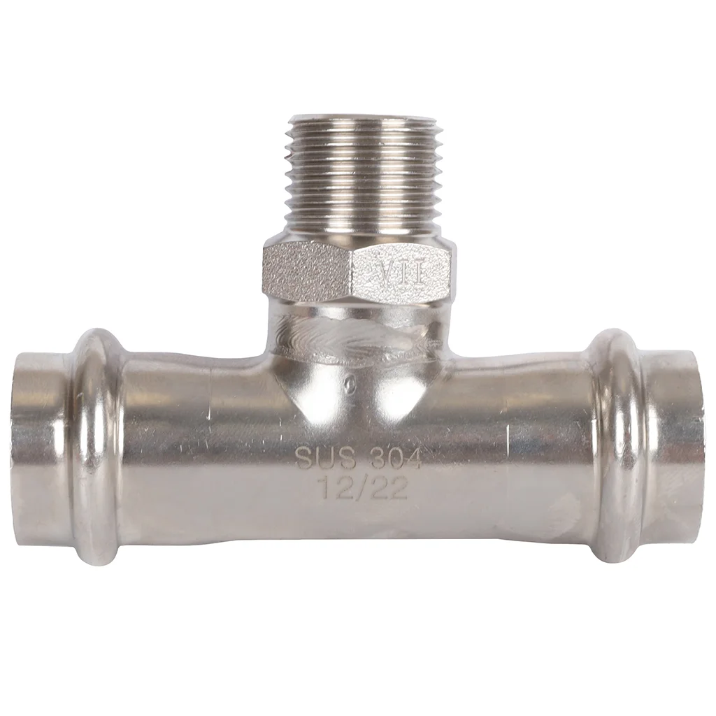 ROMMER RSS-0016-002212 ROMMER Тройник-переходник-НР, 22х1/2, из нержавеющей стали прессовой ROMMER RSS-0016-002212 ROMMER Тройник-переходник-НР, 22х1/2, из нержавеющей стали прессовой