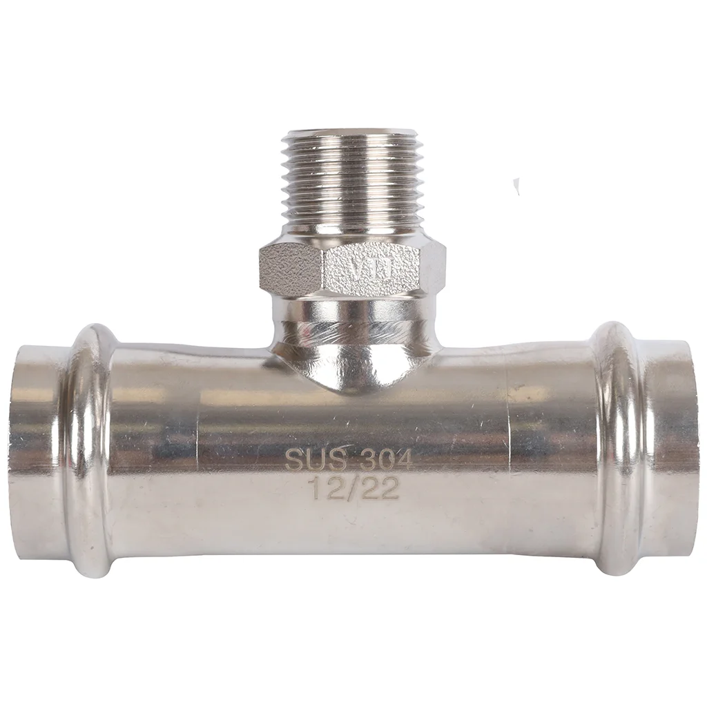 ROMMER RSS-0016-002812 ROMMER Тройник-переходник-НР, 28х1/2, из нержавеющей стали прессовой ROMMER RSS-0016-002812 ROMMER Тройник-переходник-НР, 28х1/2, из нержавеющей стали прессовой
