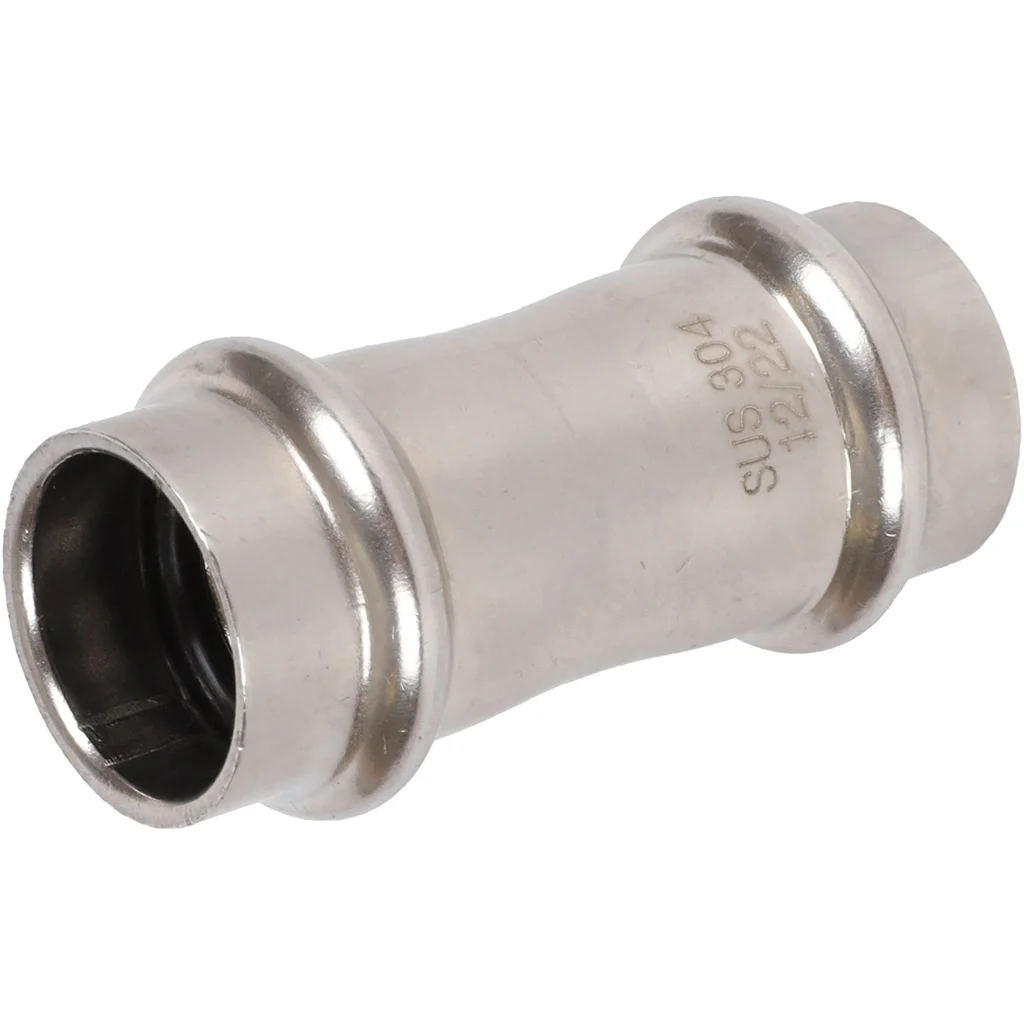 ROMMER RSS-0017-000018 Муфта равнопроходная, 18, из нержавеющей стали прессовой ROMMER RSS-0017-000018 Муфта равнопроходная, 18, из нержавеющей стали прессовой