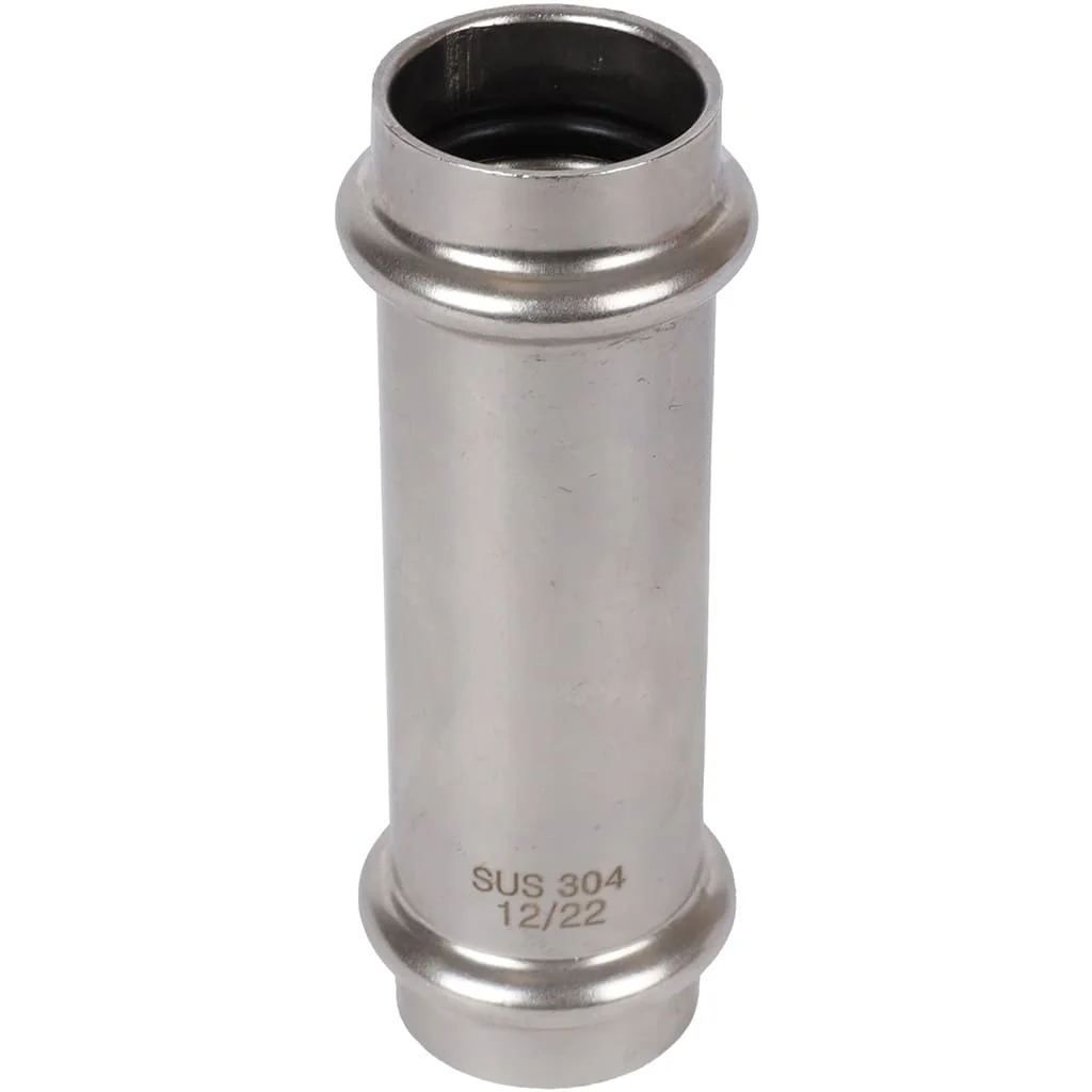 ROMMER RSS-0017-000022 Муфта равнопроходная, 22, из нержавеющей стали прессовой ROMMER RSS-0017-000022 Муфта равнопроходная, 22, из нержавеющей стали прессовой