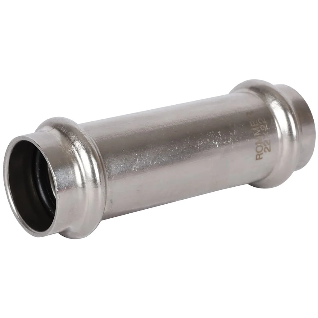 ROMMER RSS-0017-000022 Муфта равнопроходная, 22, из нержавеющей стали прессовой ROMMER RSS-0017-000022 Муфта равнопроходная, 22, из нержавеющей стали прессовой