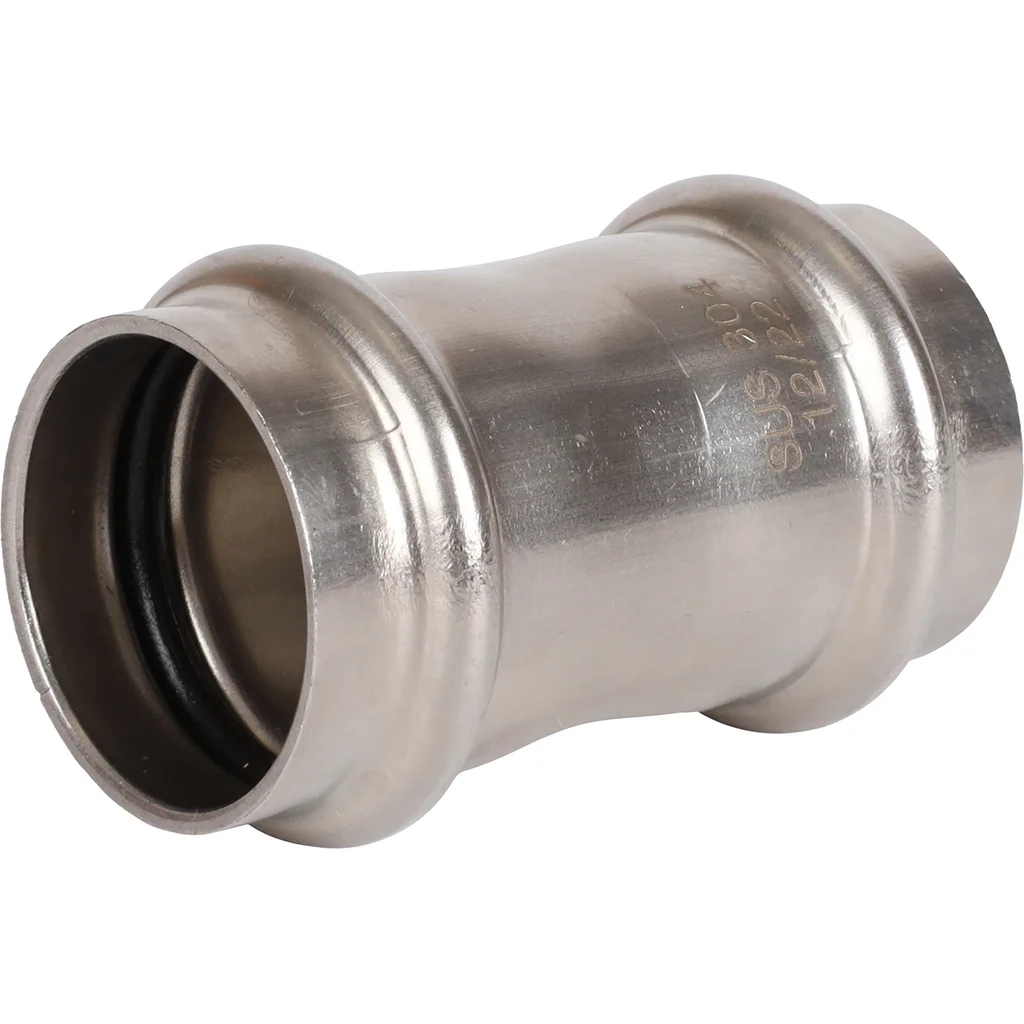 ROMMER RSS-0017-000028 Муфта равнопроходная, 28, из нержавеющей стали прессовой ROMMER RSS-0017-000028 Муфта равнопроходная, 28, из нержавеющей стали прессовой