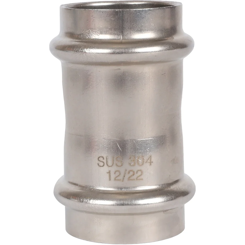 ROMMER RSS-0017-000028 Муфта равнопроходная, 28, из нержавеющей стали прессовой ROMMER RSS-0017-000028 Муфта равнопроходная, 28, из нержавеющей стали прессовой