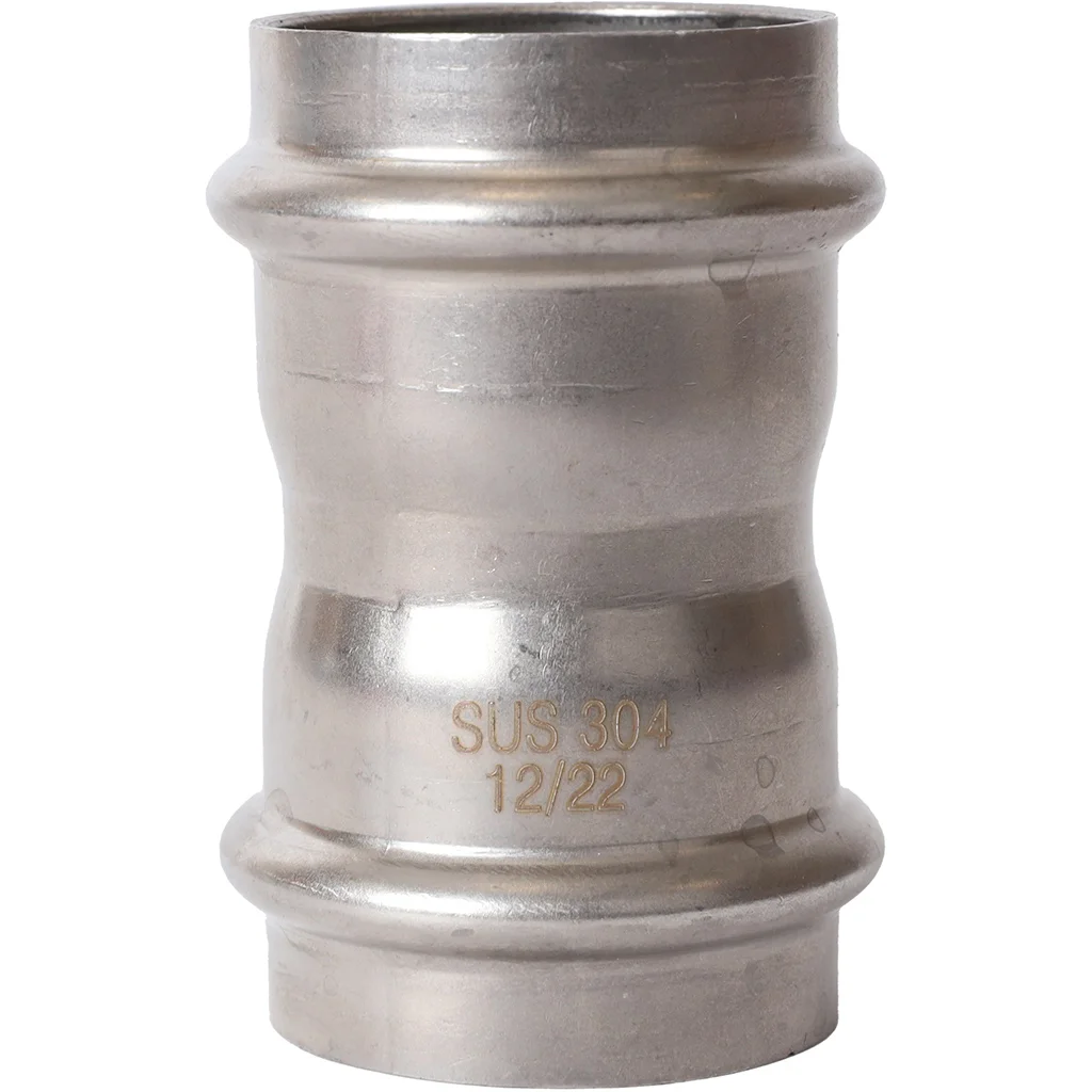 ROMMER RSS-0017-000035 Муфта равнопроходная, 35, из нержавеющей стали прессовой ROMMER RSS-0017-000035 Муфта равнопроходная, 35, из нержавеющей стали прессовой