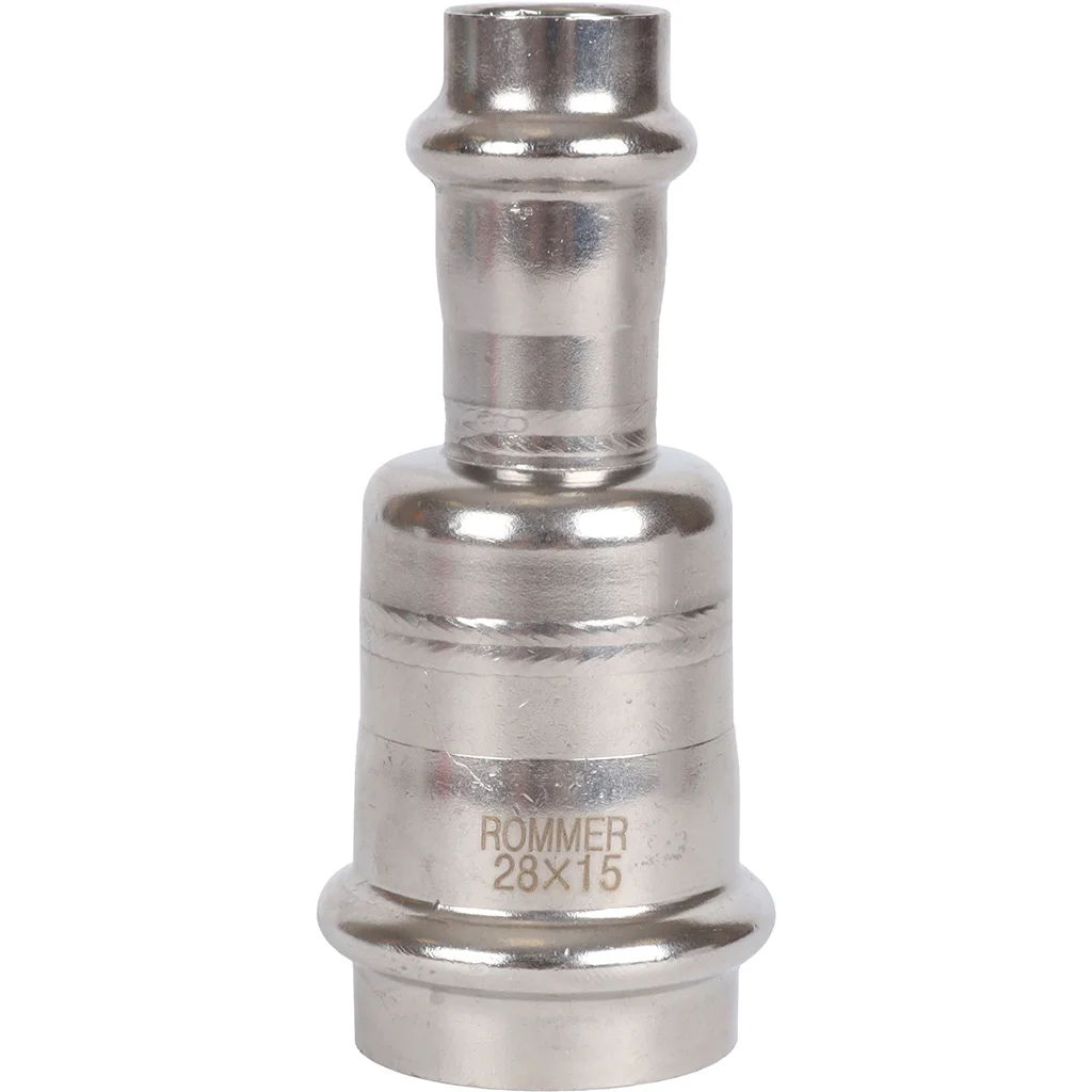 ROMMER RSS-0018-002815 Муфта переходная, 28х15, из нержавеющей стали прессовой ROMMER RSS-0018-002815 Муфта переходная, 28х15, из нержавеющей стали прессовой