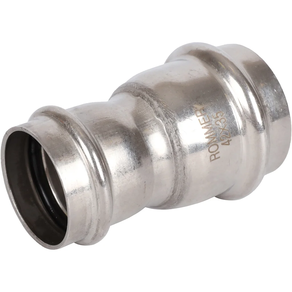 ROMMER RSS-0018-004235 Муфта переходная, 42х35, из нержавеющей стали прессовой ROMMER RSS-0018-004235 Муфта переходная, 42х35, из нержавеющей стали прессовой