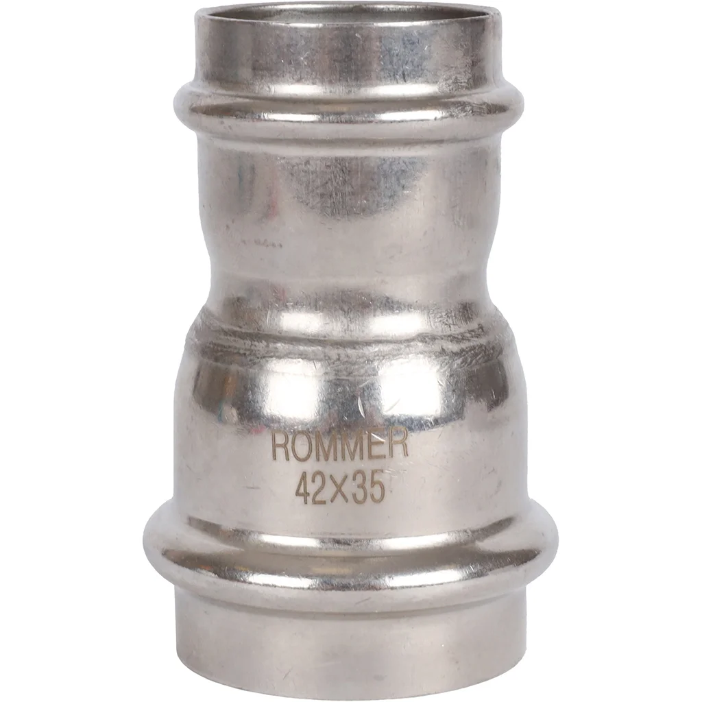 ROMMER RSS-0018-004235 Муфта переходная, 42х35, из нержавеющей стали прессовой ROMMER RSS-0018-004235 Муфта переходная, 42х35, из нержавеющей стали прессовой