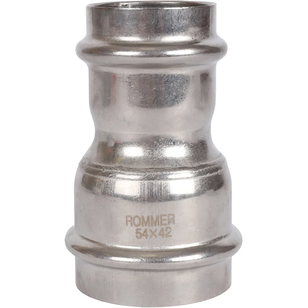 ROMMER RSS-0018-005442 Муфта переходная, 54х42, из нержавеющей стали прессовой ROMMER RSS-0018-005442 Муфта переходная, 54х42, из нержавеющей стали прессовой