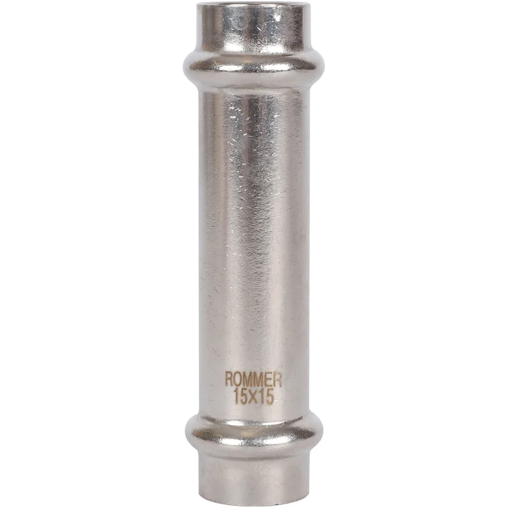 ROMMER RSS-0019-000015 Муфта надвижная, 15, из нержавеющей стали прессовой ROMMER RSS-0019-000015 Муфта надвижная, 15, из нержавеющей стали прессовой
