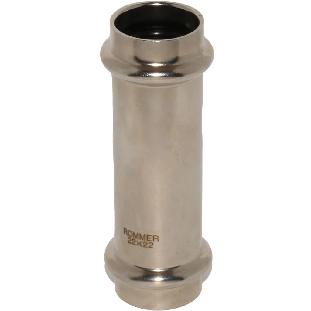 ROMMER RSS-0019-000022 Муфта надвижная, 22, из нержавеющей стали прессовой