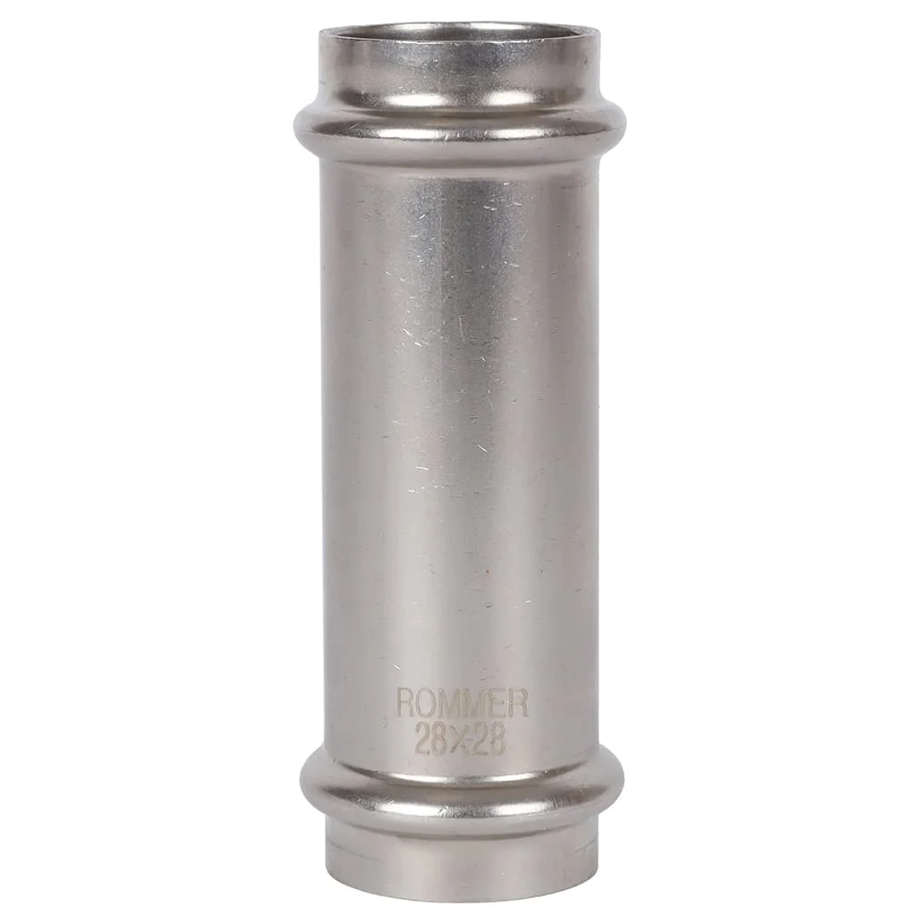 ROMMER RSS-0019-000028 Муфта надвижная, 28, из нержавеющей стали прессовой ROMMER RSS-0019-000028 Муфта надвижная, 28, из нержавеющей стали прессовой