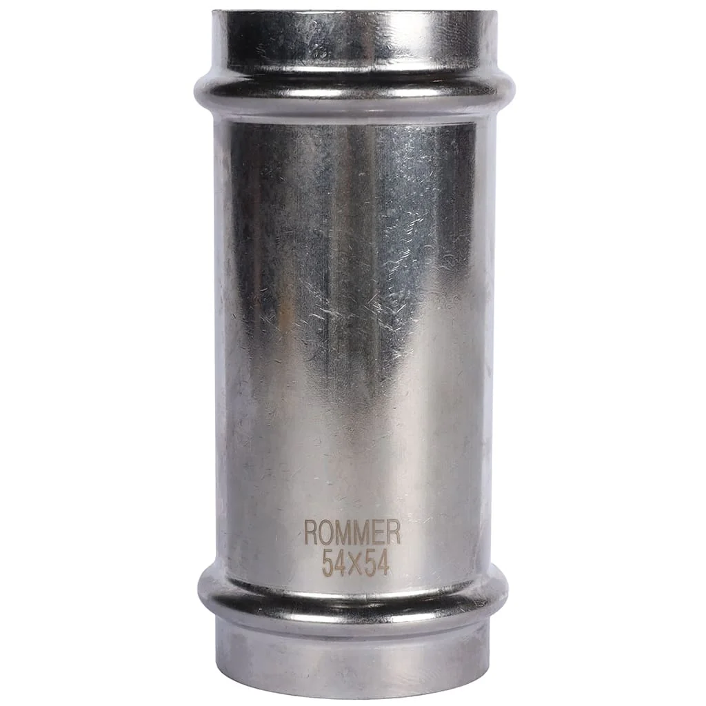 ROMMER RSS-0019-000054 Муфта надвижная, 54, из нержавеющей стали прессовой ROMMER RSS-0019-000054 Муфта надвижная, 54, из нержавеющей стали прессовой