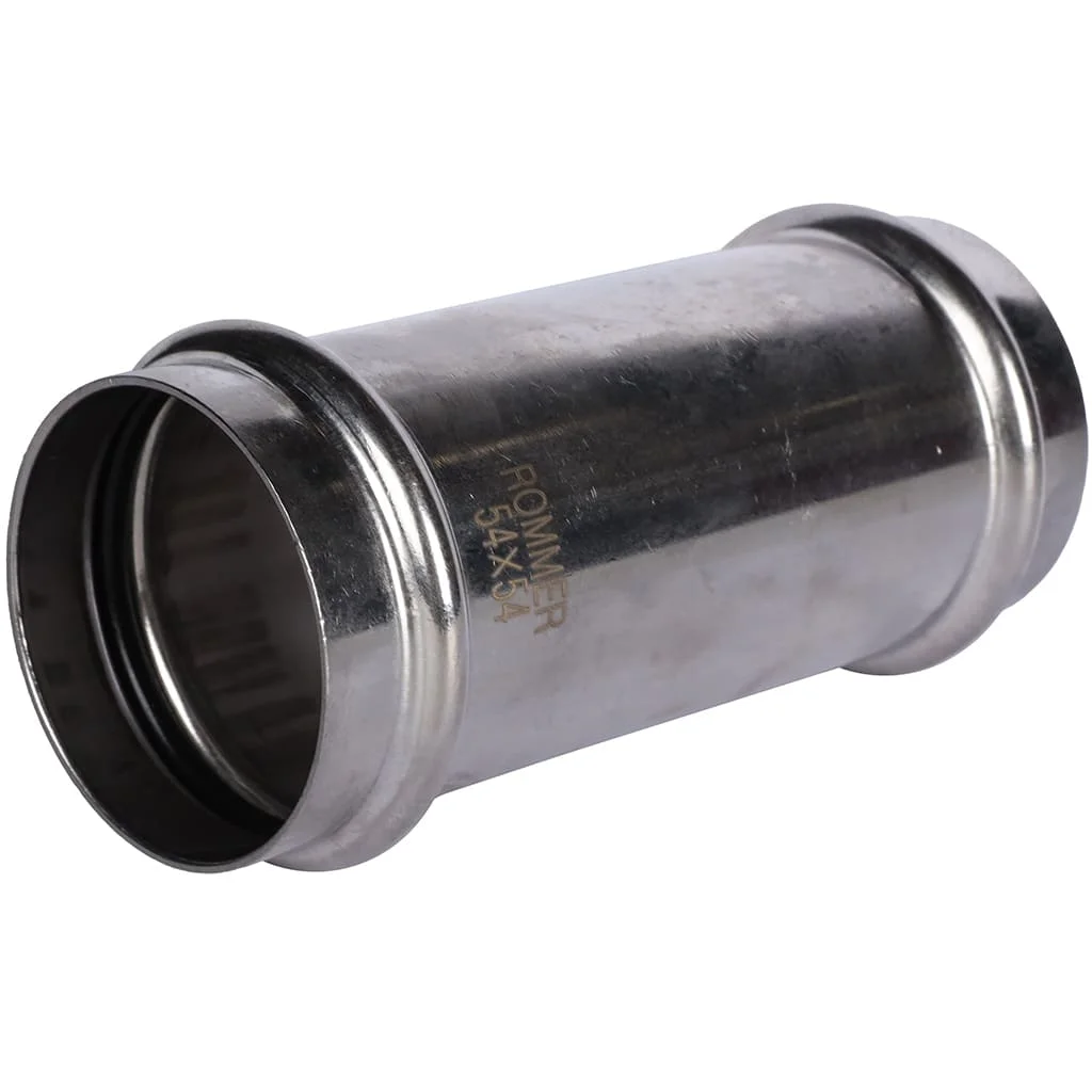 ROMMER RSS-0019-000054 Муфта надвижная, 54, из нержавеющей стали прессовой ROMMER RSS-0019-000054 Муфта надвижная, 54, из нержавеющей стали прессовой