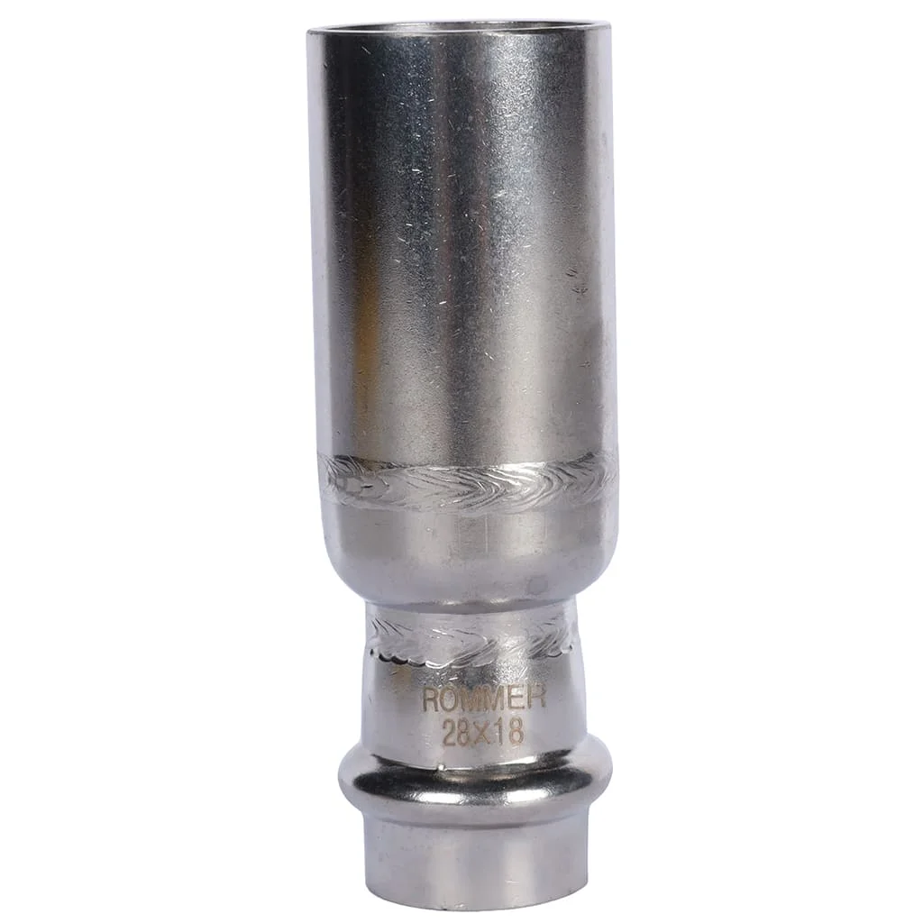 ROMMER RSS-0020-002818 Муфта переходная-НПр, 28х18, из нержавеющей стали прессовой ROMMER RSS-0020-002818 Муфта переходная-НПр, 28х18, из нержавеющей стали прессовой
