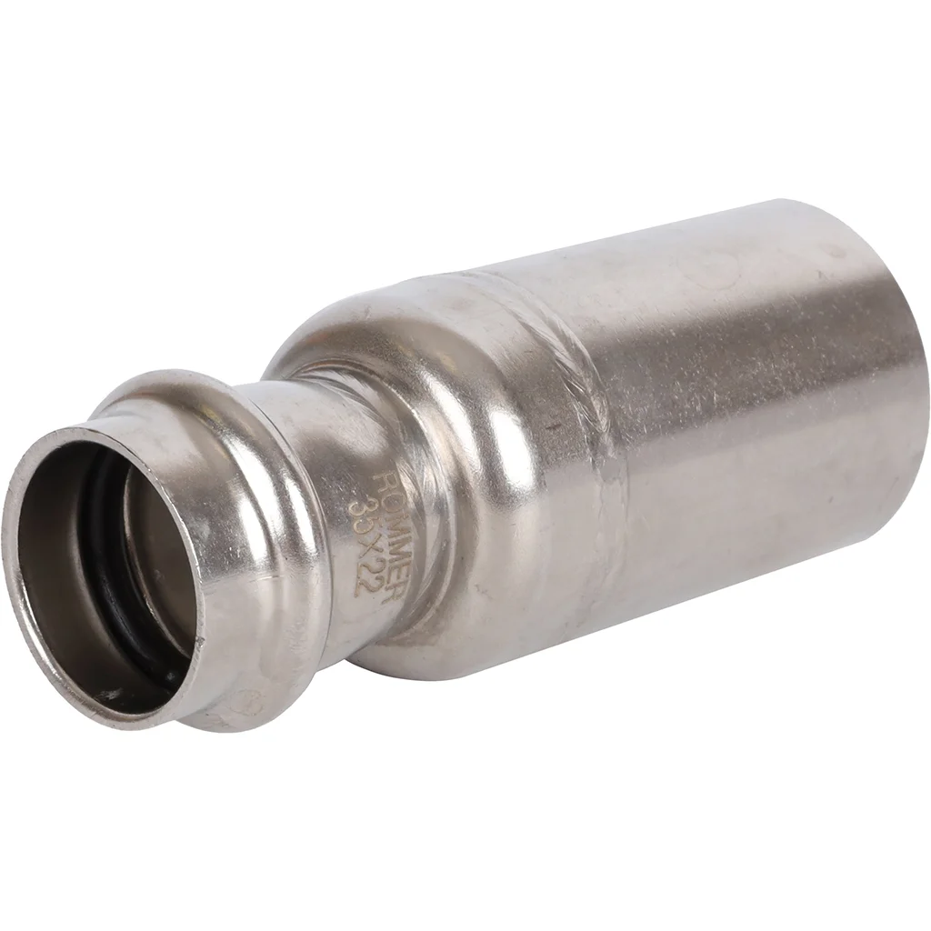 ROMMER RSS-0020-003522 Муфта переходная-НПр, 35х22, из нержавеющей стали прессовой ROMMER RSS-0020-003522 Муфта переходная-НПр, 35х22, из нержавеющей стали прессовой