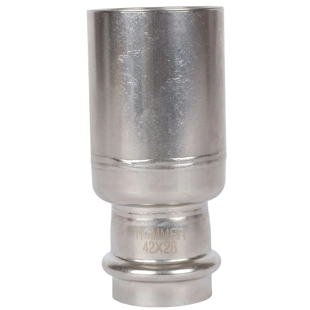 ROMMER RSS-0020-004228 Муфта переходная-НПр, 42х28, из нержавеющей стали прессовой ROMMER RSS-0020-004228 Муфта переходная-НПр, 42х28, из нержавеющей стали прессовой