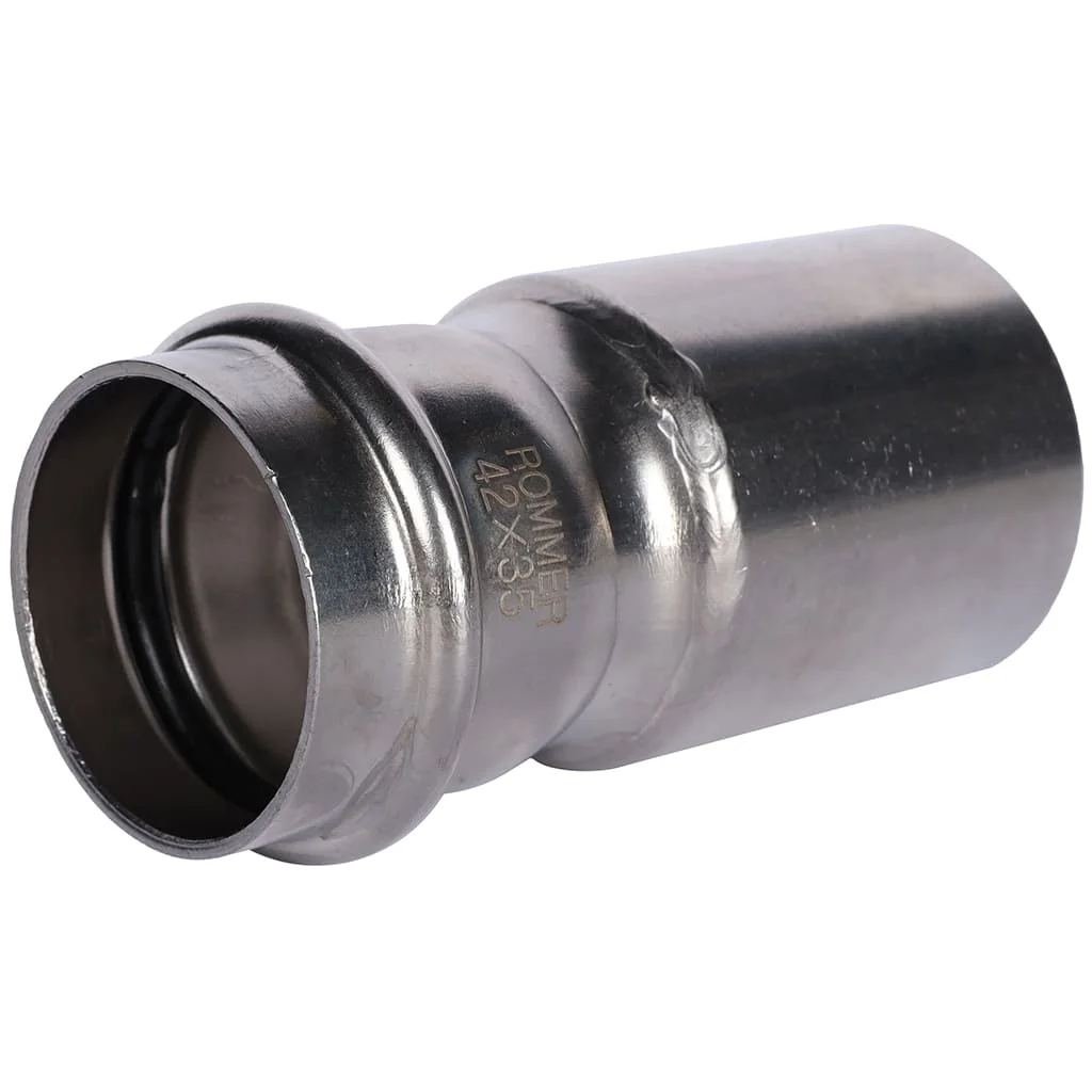 ROMMER RSS-0020-004235 Муфта переходная-НПр, 42х35, из нержавеющей стали прессовой ROMMER RSS-0020-004235 Муфта переходная-НПр, 42х35, из нержавеющей стали прессовой