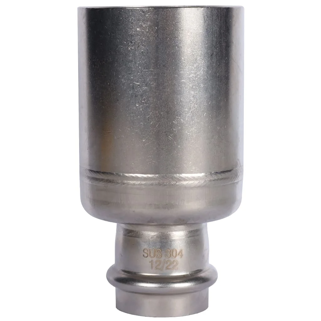 ROMMER RSS-0020-005428 Муфта переходная-НПр, 54х28, из нержавеющей стали прессовой ROMMER RSS-0020-005428 Муфта переходная-НПр, 54х28, из нержавеющей стали прессовой