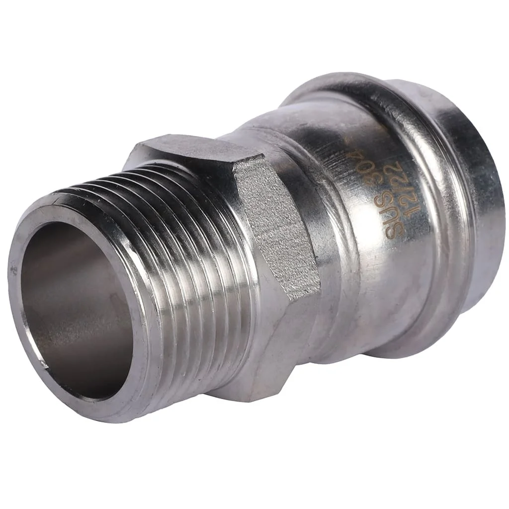 ROMMER RSS-0021-000351 ROMMER Переходник-НР, 35х1, из нержавеющей стали прессовой ROMMER RSS-0021-000351 ROMMER Переходник-НР, 35х1, из нержавеющей стали прессовой