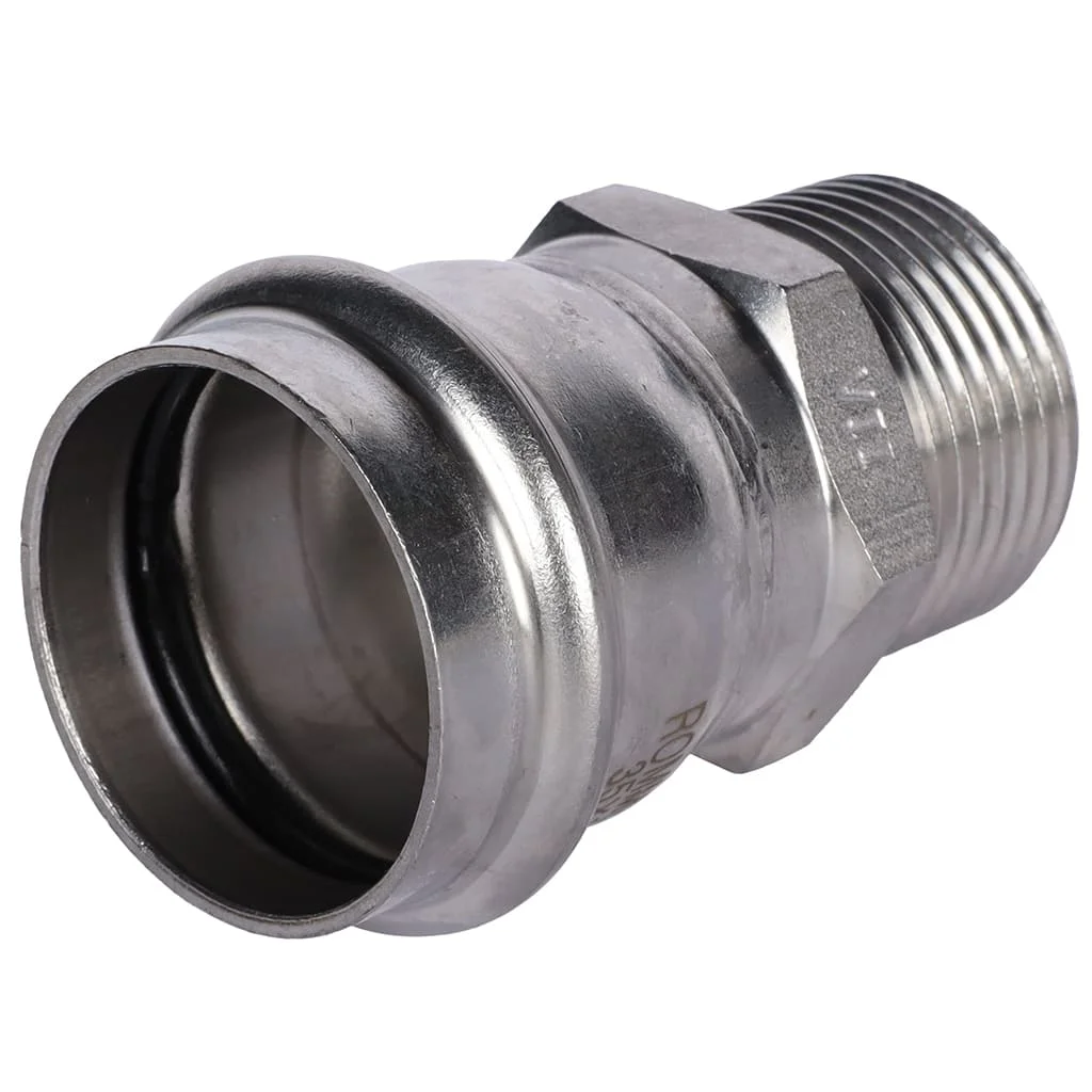ROMMER RSS-0021-000351 ROMMER Переходник-НР, 35х1, из нержавеющей стали прессовой ROMMER RSS-0021-000351 ROMMER Переходник-НР, 35х1, из нержавеющей стали прессовой