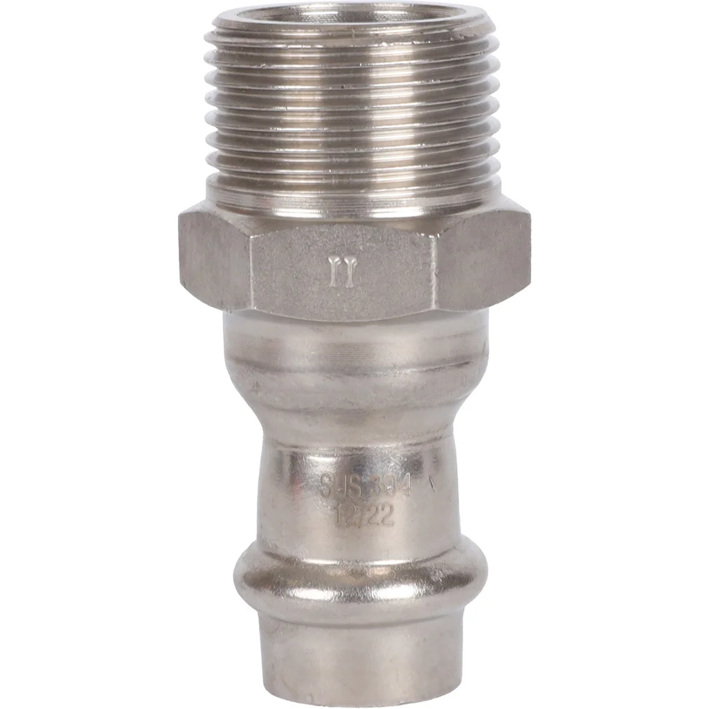 ROMMER RSS-0021-001534 ROMMER Переходник-НР, 15х3/4, из нержавеющей стали прессовой ROMMER RSS-0021-001534 ROMMER Переходник-НР, 15х3/4, из нержавеющей стали прессовой