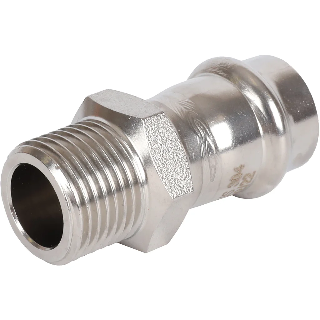 ROMMER RSS-0021-001812 ROMMER Переходник-НР, 18х1/2, из нержавеющей стали прессовой ROMMER RSS-0021-001812 ROMMER Переходник-НР, 18х1/2, из нержавеющей стали прессовой